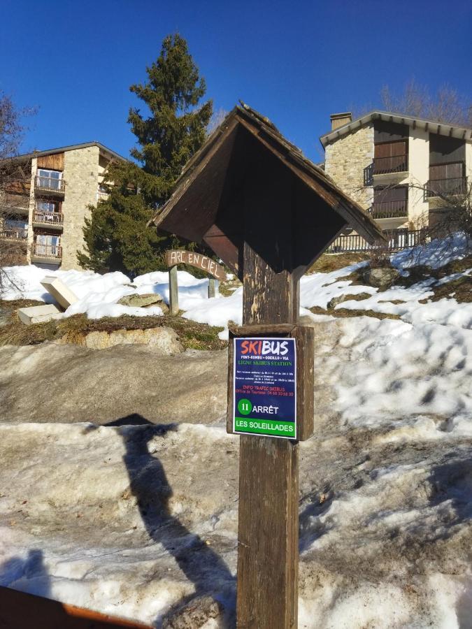 Ferienwohnung Studio Cabine Vue Sur Les Pyrenees Font-Romeu-Odeillo-Via Exterior foto